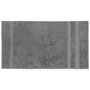 Mijölnir London Bath Toalla de Baño 70 x 140 cm Antracita - Suave y Absorbente de Bambú y Algodón 685 gr/m²